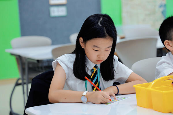 开学第一天,南通惠立学校